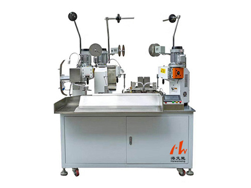 全自動三端合壓端子機(jī)HWN-AT806全自動雙線并打端子機(jī)