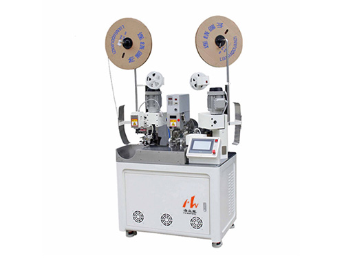 自動(dòng)穿防水栓機(jī)汽車(chē)線束穿防水栓打端子機(jī)HWN-AT809